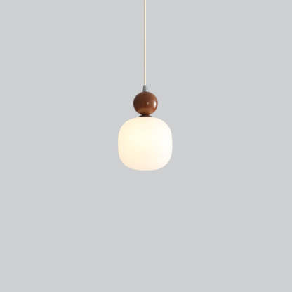 Nordic Resin Ball Cylinder Pendant Light
