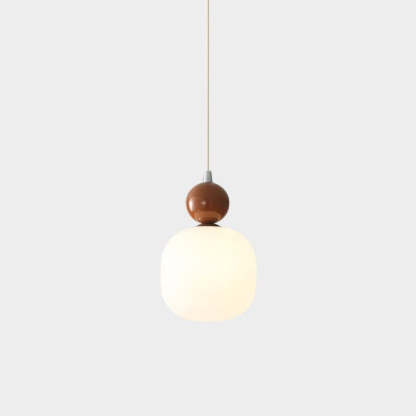 Nordic Resin Ball Cylinder Pendant Light