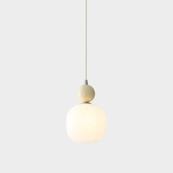 Nordic Resin Ball Cylinder Pendant Light
