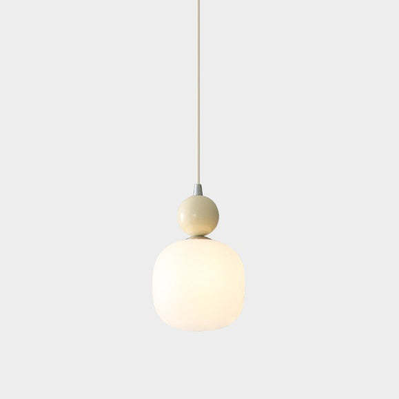 Nordic Resin Ball Cylinder Pendant Light