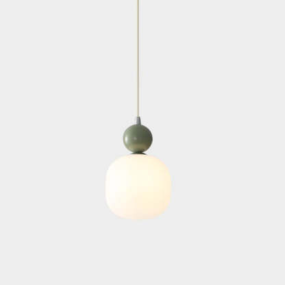 Nordic Resin Ball Cylinder Pendant Light