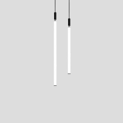 Minimalist Aluminum Acrylic Strip LED Bedside Pendant Light
