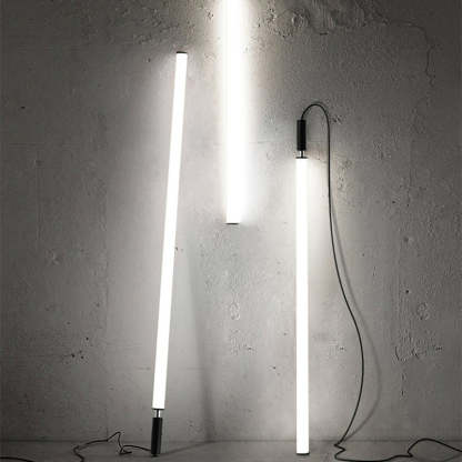 Minimalist Aluminum Acrylic Strip LED Bedside Pendant Light