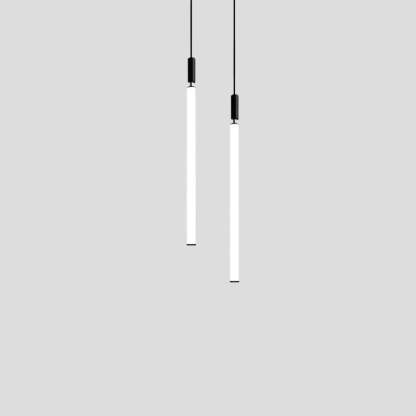 Minimalist Aluminum Acrylic Strip LED Bedside Pendant Light