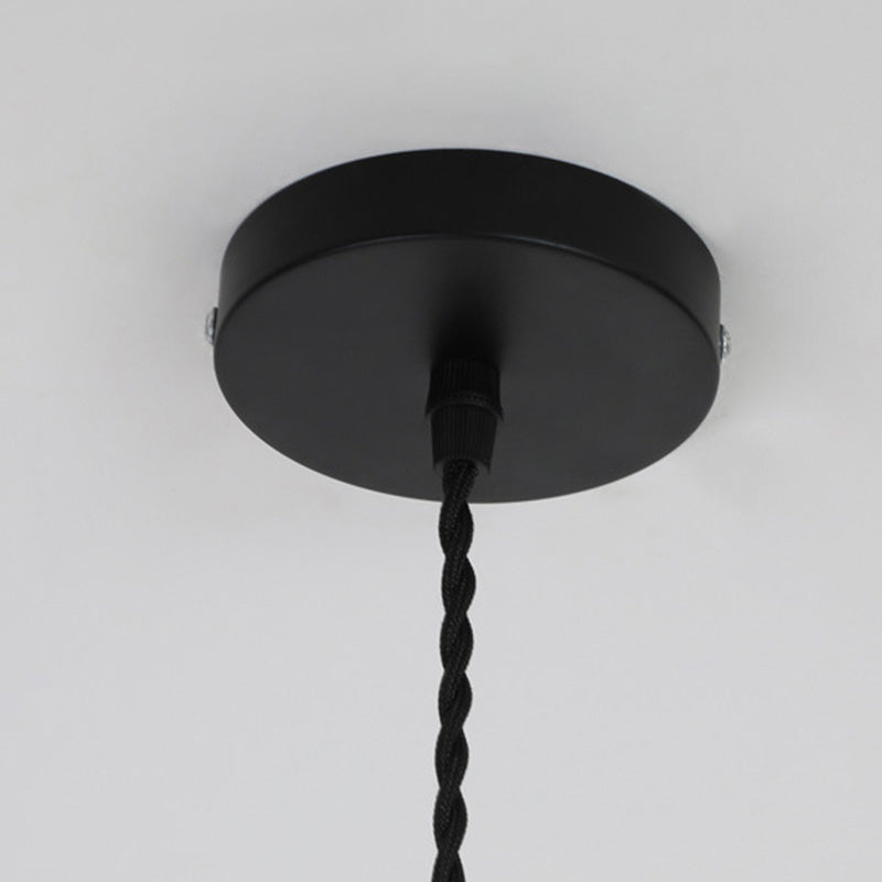 Nordic Terrazzo Brass Cylinder Cone Pendant Light