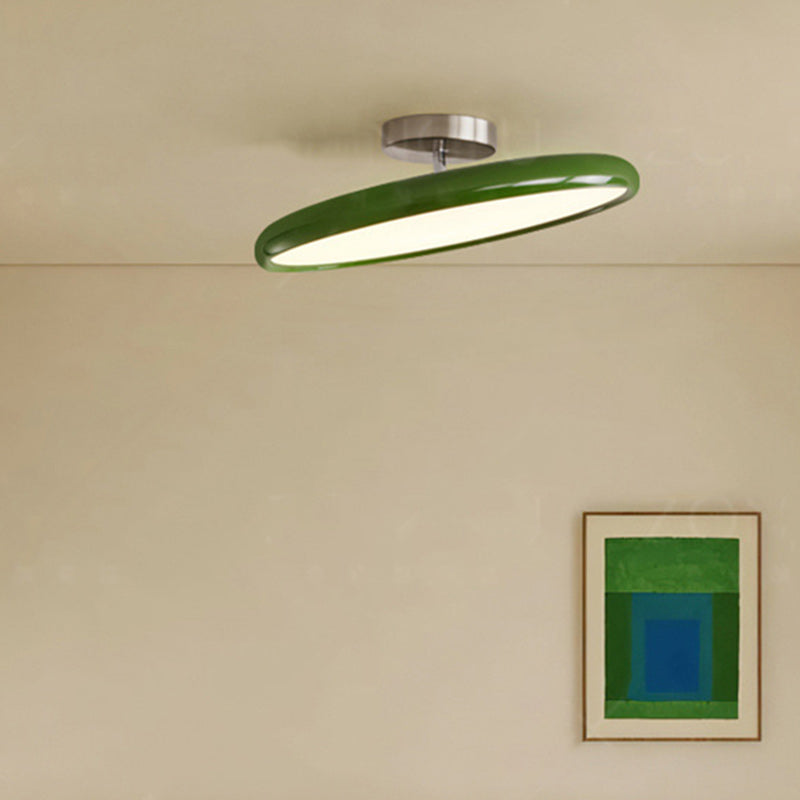 Minimalist Iron Adjustable Round Ceiling Light