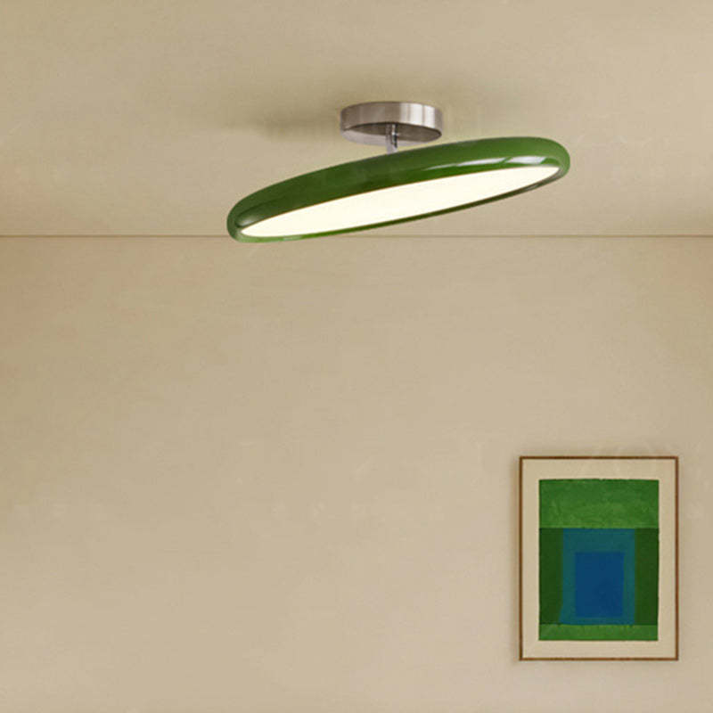 Minimalist Iron Adjustable Round Ceiling Light