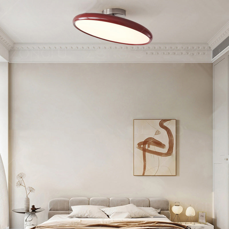 Minimalist Iron Adjustable Round Ceiling Light