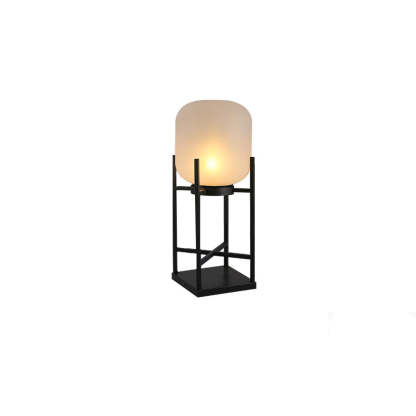 Modern Solar Cylinder Stainless Steel Acrylic LED Floor Lamp