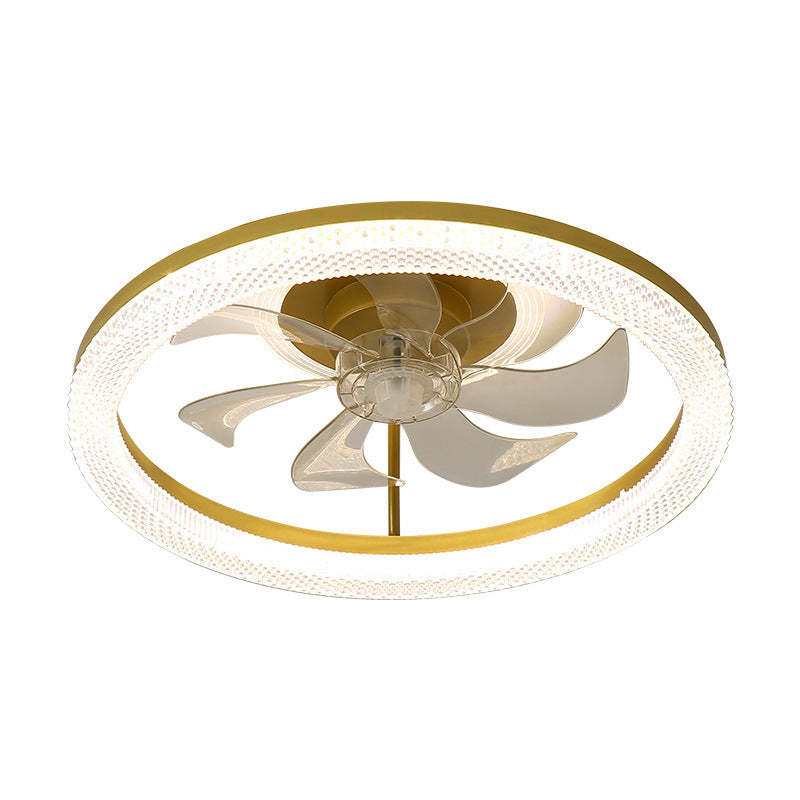Modern Iron Mount Ceiling Fan Light