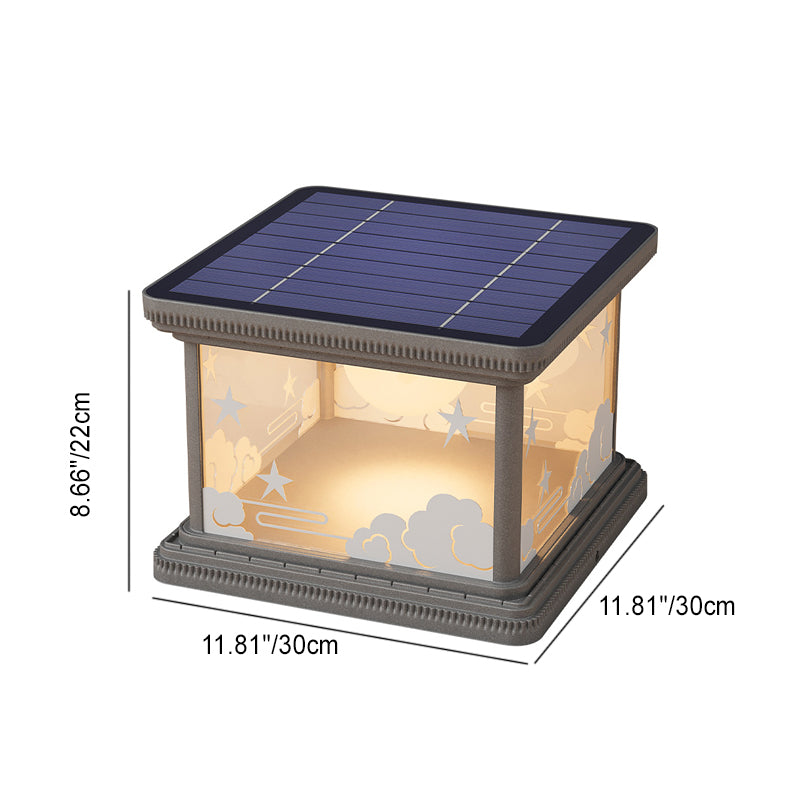 Modern Square Aluminum Acrylic LED Landscape Light