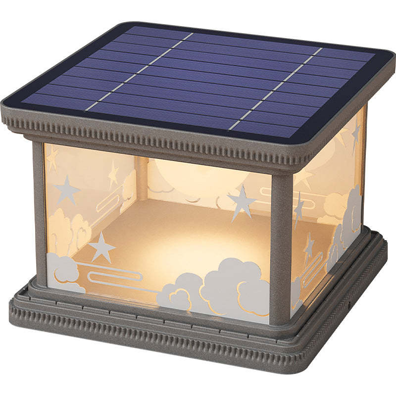 Modern Square Aluminum Acrylic LED Landscape Light