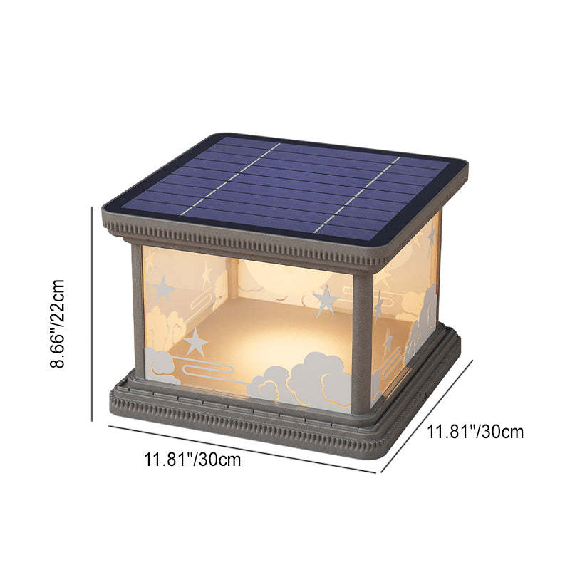 Modern Square Aluminum Acrylic LED Landscape Light