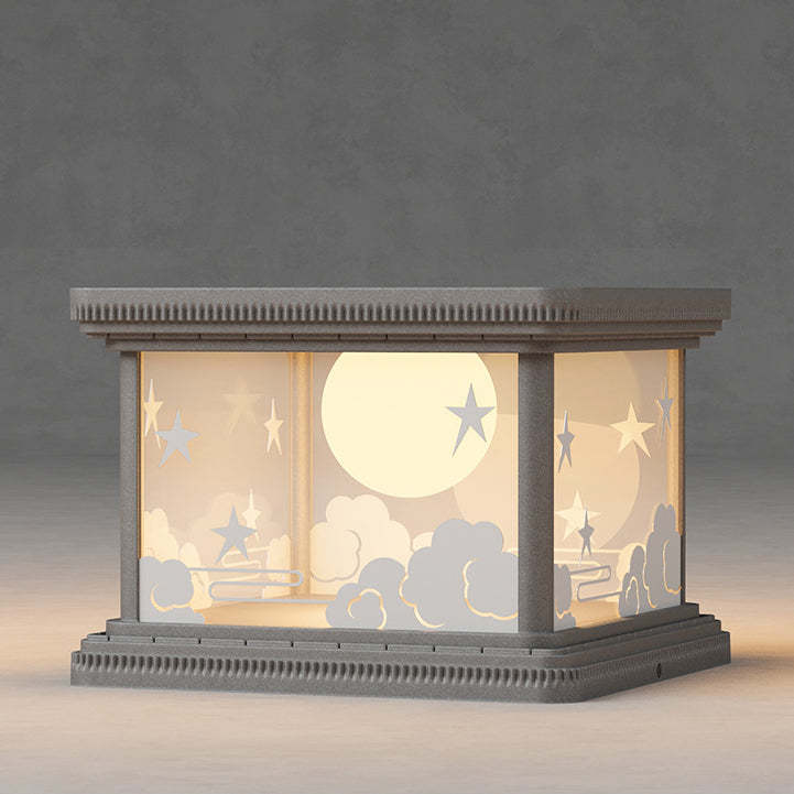 Modern Square Aluminum Acrylic LED Landscape Light