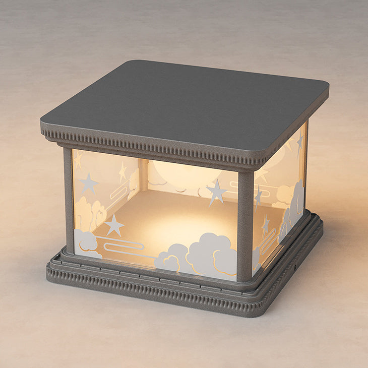 Modern Square Aluminum Acrylic LED Landscape Light