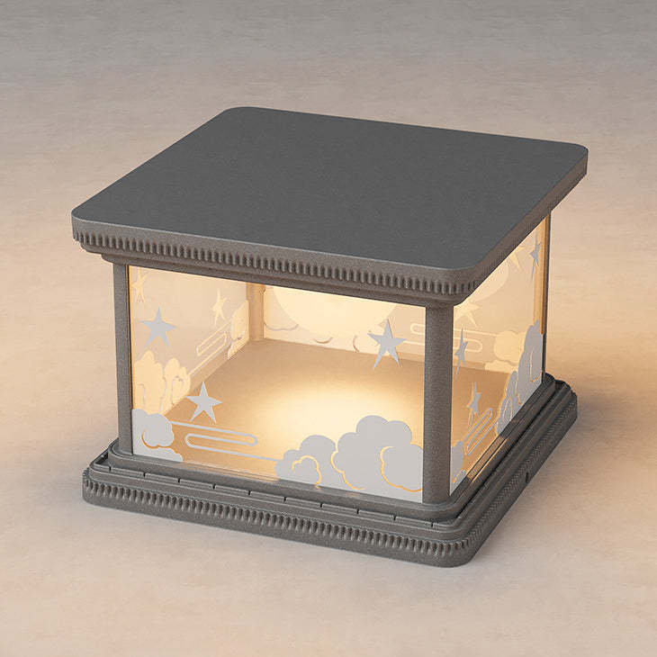 Modern Square Aluminum Acrylic LED Landscape Light