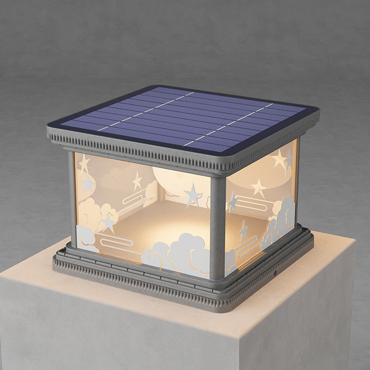 Modern Square Aluminum Acrylic LED Landscape Light