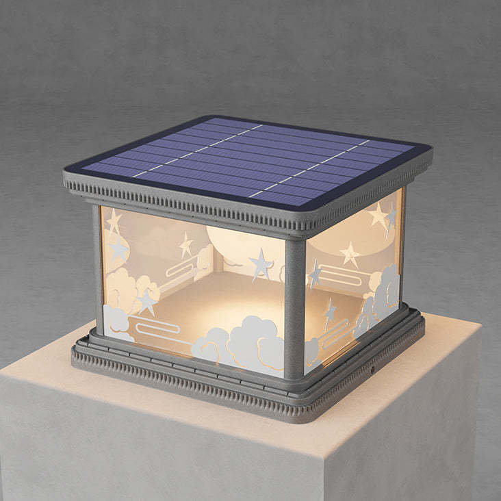 Modern Square Aluminum Acrylic LED Landscape Light