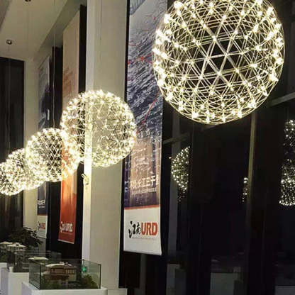 Nordic Dandelion Stainless Steel LED Pendant