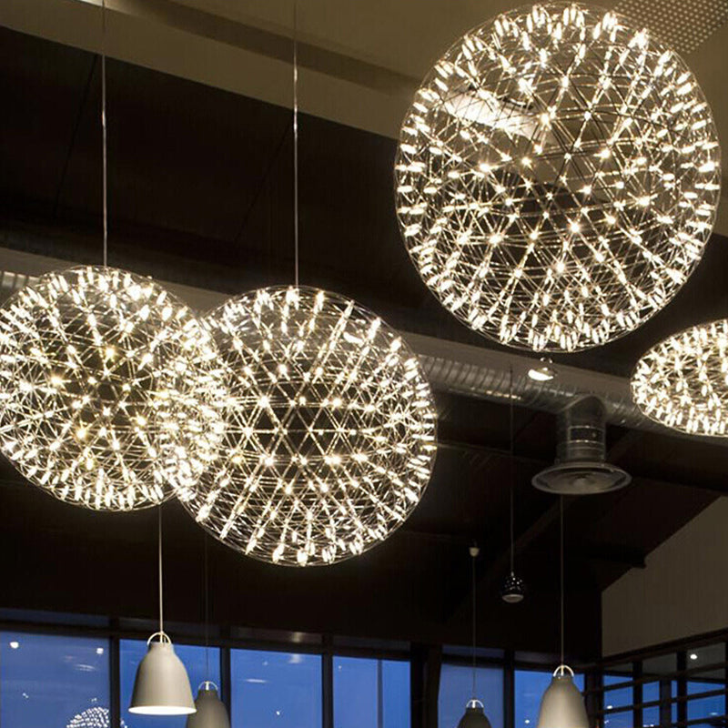 Nordic Dandelion Stainless Steel LED Pendant
