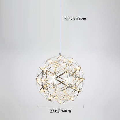 Nordic Dandelion Stainless Steel LED Pendant