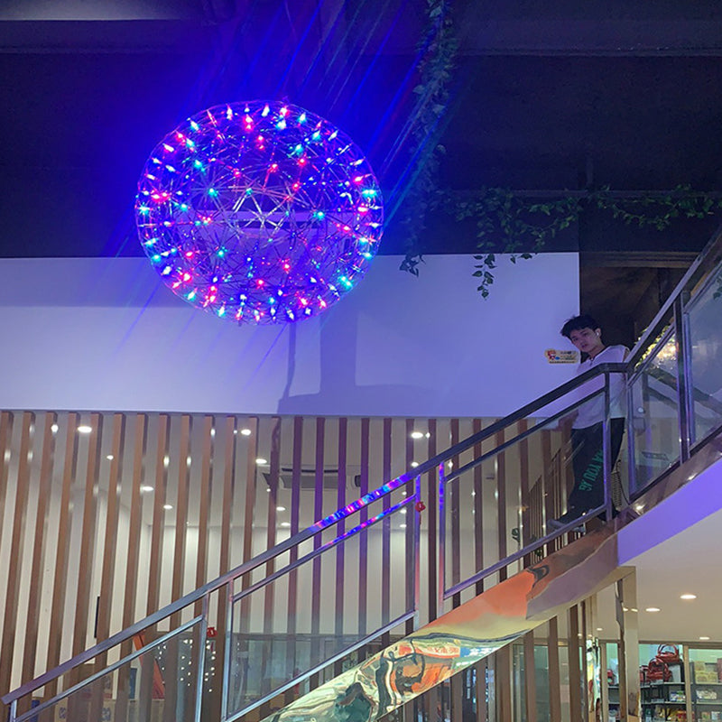 Nordic Dandelion Stainless Steel LED Pendant