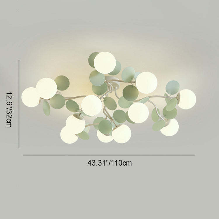 Nordic Iron Ball Ceiling Light