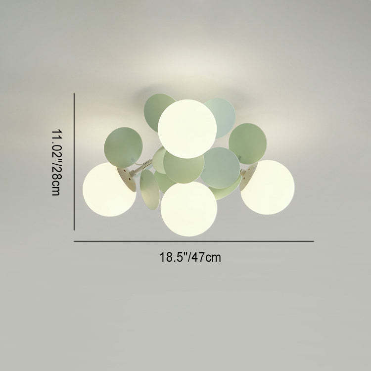 Nordic Iron Ball Ceiling Light