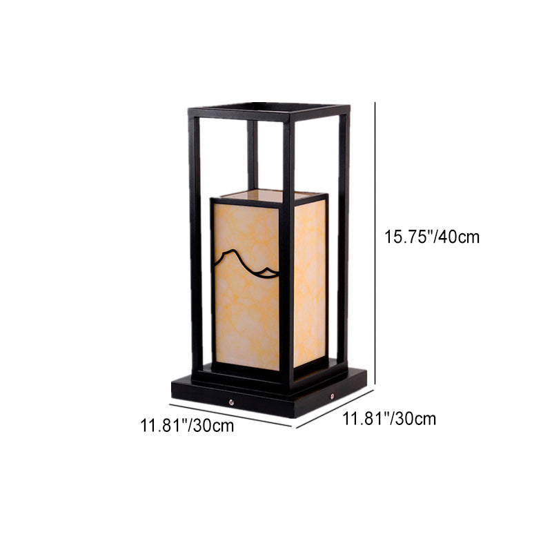Chinese Solar Stainless Steel Faux Landscape Light