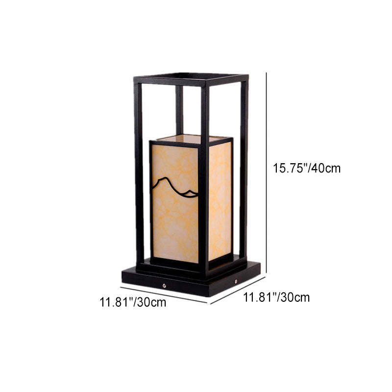 Chinese Solar Stainless Steel Faux Landscape Light