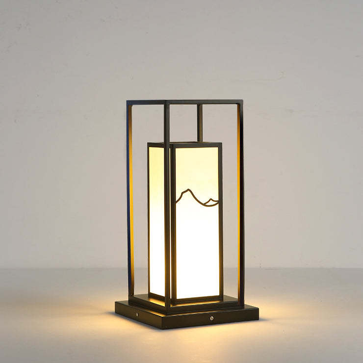 Chinese Solar Stainless Steel Faux Landscape Light