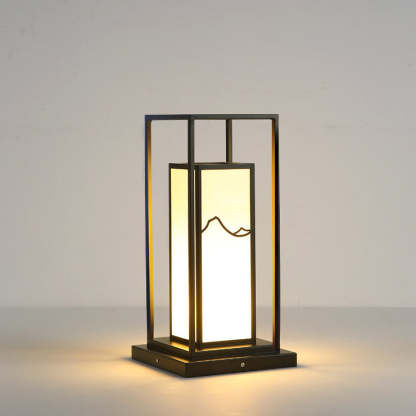 Chinese Solar Stainless Steel Faux Landscape Light