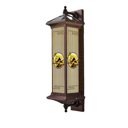 Chinese Solar Aluminum Glass Cylinder LED Wall Sconce