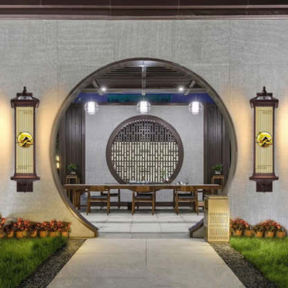 Chinese Solar Aluminum Glass Cylinder LED Wall Sconce
