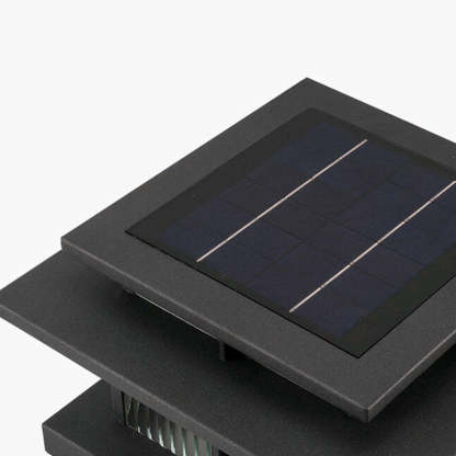 Minimalist cylinder square black glass landscape lighting, Lighom — 23.62" W x 15.94" H / 220V-240V (UK/AU)