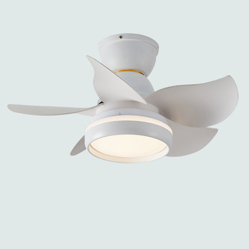 Scandinavian Flower Mount Ceiling Fan Light