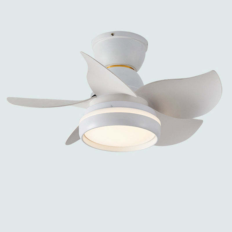 Scandinavian Flower Mount Ceiling Fan Light
