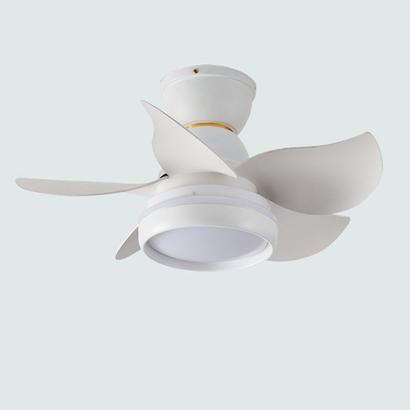 Scandinavian Flower Mount Ceiling Fan Light
