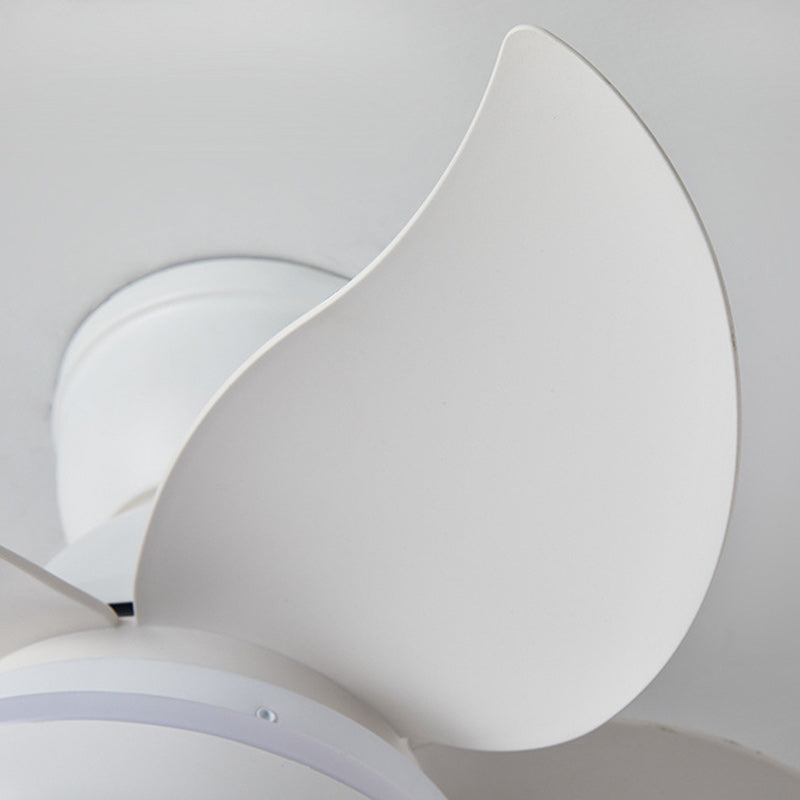 Scandinavian Flower Mount Ceiling Fan Light