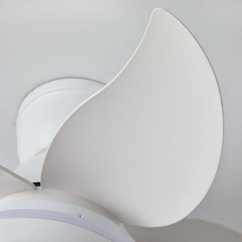 Scandinavian Flower Mount Ceiling Fan Light
