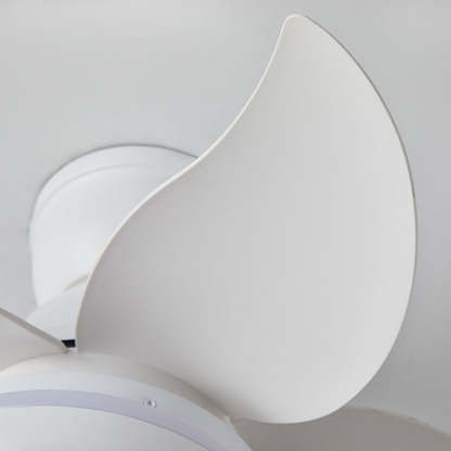 Scandinavian Flower Mount Ceiling Fan Light