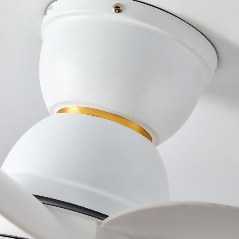 Scandinavian Flower Mount Ceiling Fan Light