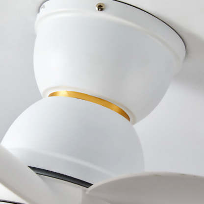 Scandinavian Flower Mount Ceiling Fan Light