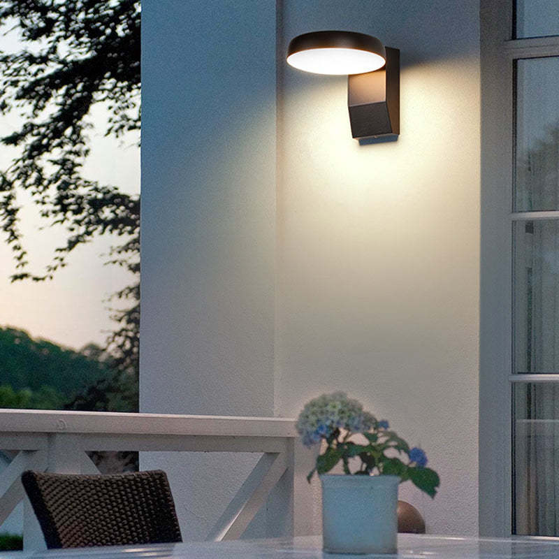 Minimalist Motion Sensor Aluminum Wall Sconce