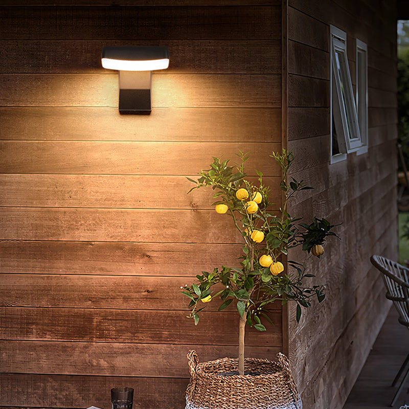 Minimalist Motion Sensor Aluminum Wall Sconce