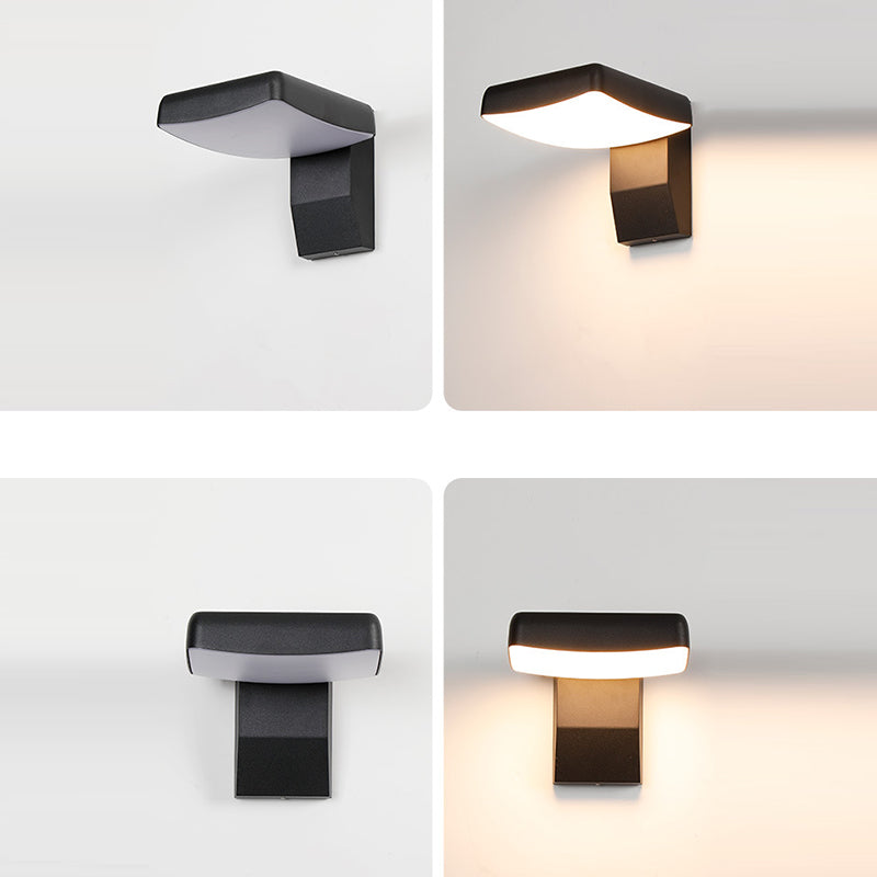 Minimalist Motion Sensor Aluminum Wall Sconce