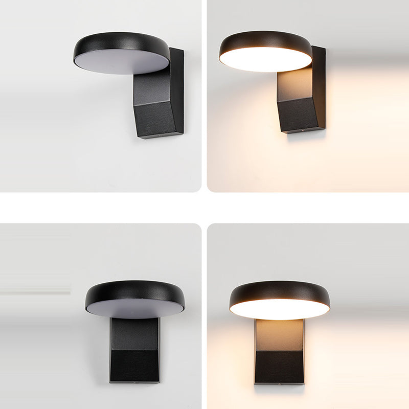 Minimalist Motion Sensor Aluminum Wall Sconce