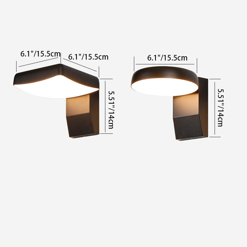 Minimalist Motion Sensor Aluminum Wall Sconce