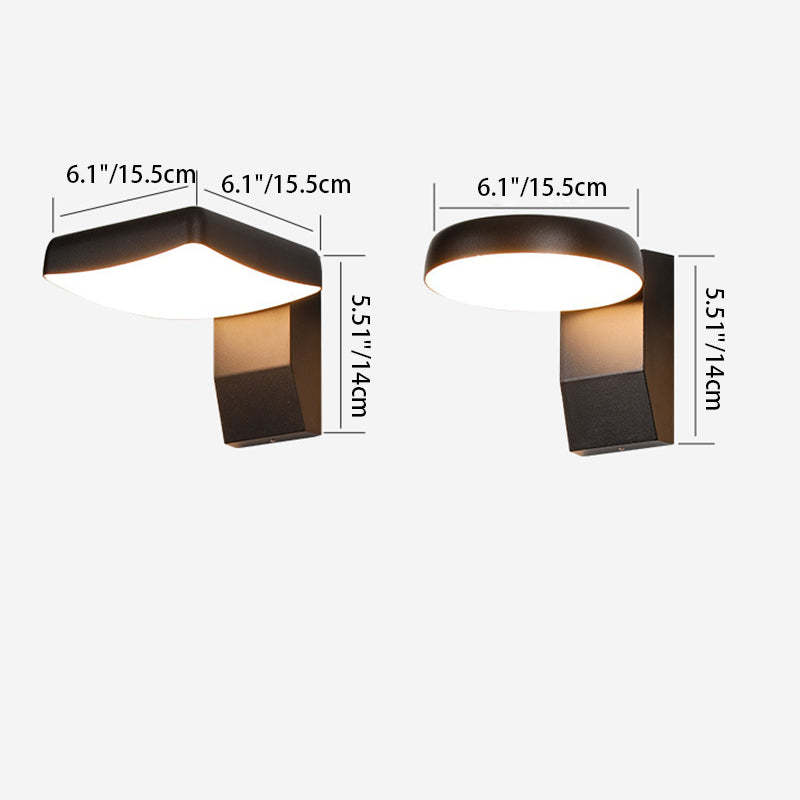 Minimalist Motion Sensor Aluminum Wall Sconce