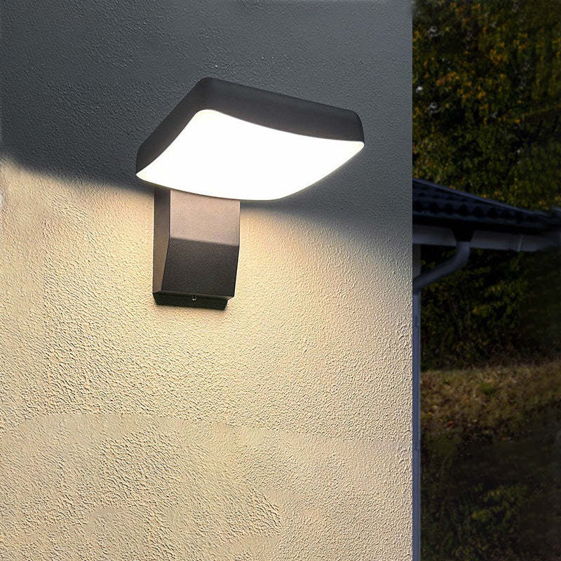 Minimalist Motion Sensor Aluminum Wall Sconce